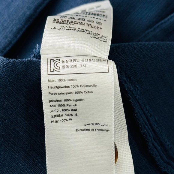 Joules Women’s Haddie Button Front Skirt Navy - Size 12(UK) - Picture 4 of 8